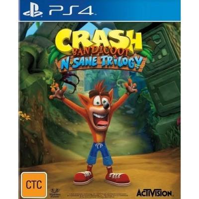 2.EL PS4 OYUN CRASH BANDICOOT TRILOGY