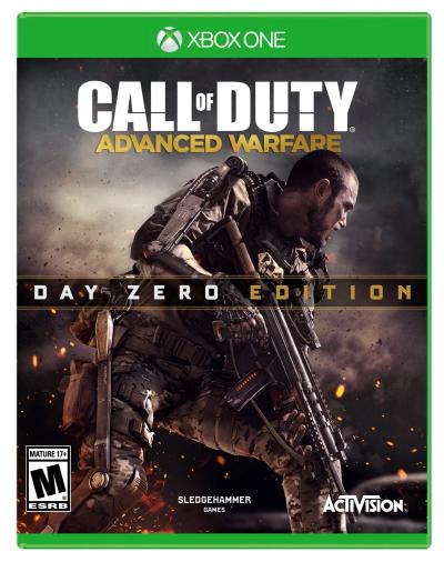 2.EL XBOX ONE OYUN CALL OF DUTY ADVANCED WARFARE DAY ZERO EDITION