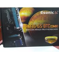 2.EL ESONİC HM76.65 BTC COMBO 988 BİTCOİN MINER ANAKART