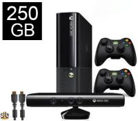2.EL MICROSOFT XBOX 360 250 GB + 2.KOL + JTAG + KINECT SENSÖR + 40 ADET OYUN YÜKLÜ