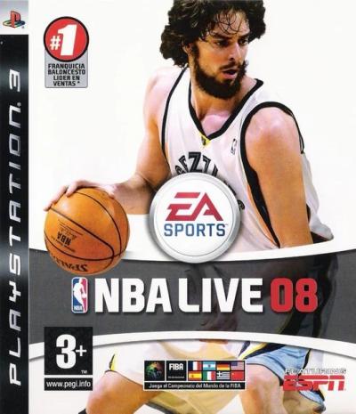 2.EL PS3 NBA Live 08 Oyun
