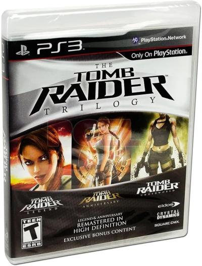 2.EL PS3 OYUN TOMB RAIDER TRILOGY