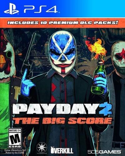 2.EL PS4 OYUN PAYDAY 2