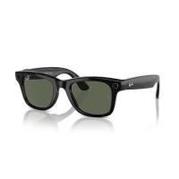 2.EL RAY BAN META GEN 1 SHINY BLACK G15 GREEN 50 BEDEN