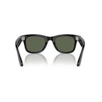 2.EL RAY BAN META GEN 1 SHINY BLACK G15 GREEN 50 BEDEN