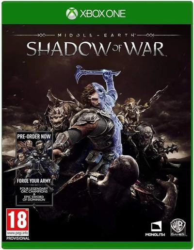 2.EL Xbox One Middle Earth Shadow Of War Oyun
