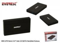 EVEREST HDC-270 USB 2.0 SATA 2.5" HDD KUTU