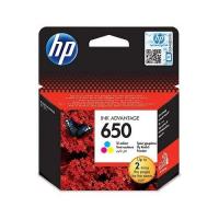 HP 650 CZ102AE Renkli Kartuş