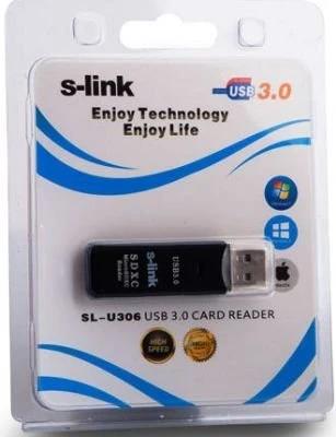 S-LINK SL-U306 USB 3.0 CARD READER KART OKUYUCU