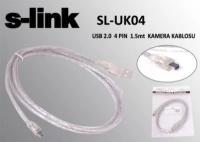 S-LINK SL-UK4 USB 2.0 4 PIN 1.5 M KAMERA KABLOSU