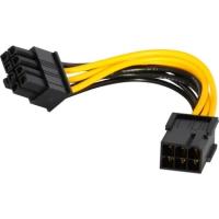 6 PİN TO 8 PİN EKRAN KARTI MİNİNG KART BAKIR POWER GÜÇ KABLOSU