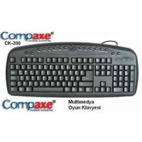 COMPAXE CK-200 MULTIMEDYA USB KLAVYE