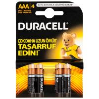DURACELL 4&amp;#39; LÜ PAKET LR03-MN2400 AAA İNCE PİL