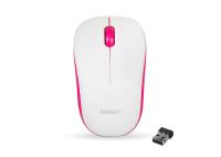 EVEREST SM-165 BEYAZ/KIRMIZI 2.4GHZ KABLOSUZ MOUSE