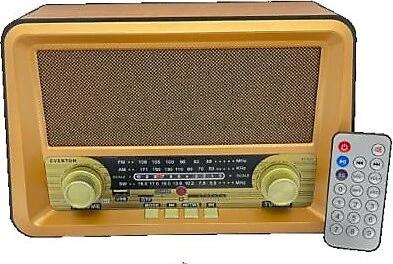 EVERTON RT-825 BLUETOOTH-USB-SD-FM KUMANDALI NOSTALJİK RADYO