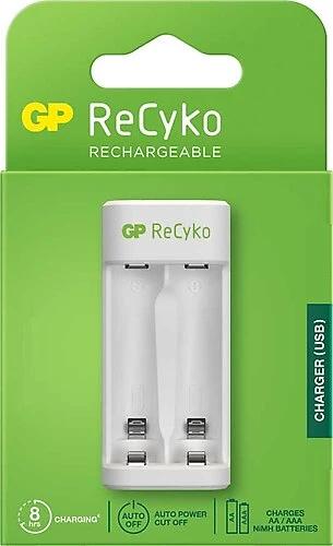 GP E211 USB ŞARJ CİHAZI 2"Lİ (PİLSİZ)