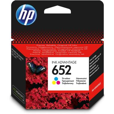 HP 652 F6V24AE Renkli Kartuş