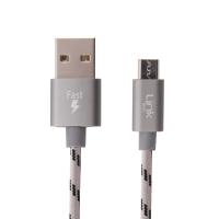 LINK TECH K551 ANDROID 1000MM ŞARJ KABLOSU BEYAZ