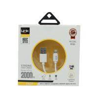 LINKTECH K562 (2,4 AMP) İOS LİGHTİNİNG 2 MT DATA ŞARJ KABLOSU