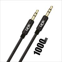 LINKTECH LCA - A577 3.5 AUX KABLO 1000 MM SİYAH