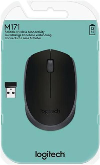 Logitech M171 910-004424 Siyah Optik Kablosuz Mouse