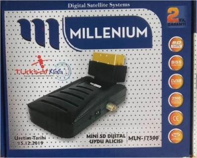 MİLLENİUM MLN-17500 MİNİ SD SCART UYDU ALICISI