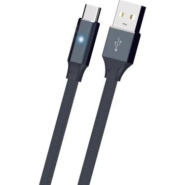 POLOSMART PSSM26 NİGHT VİSİON TYPE-C ŞARJ KABLOSU SİYAH