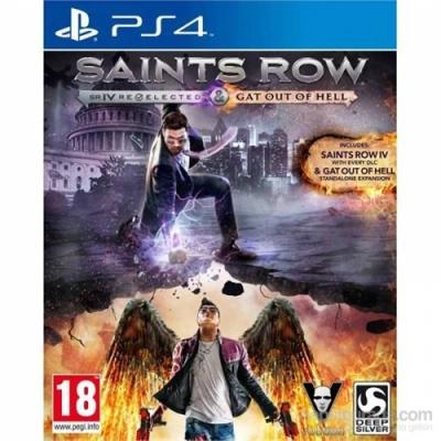 PS4 OYUN SAINTS ROW SR4 REVELECTED GAT OUT OF HELL