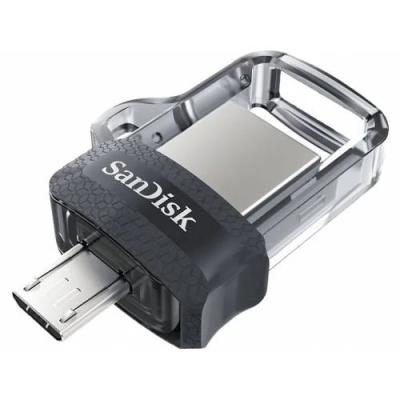 SanDisk Ultra Dual Drive m3.0 SDDD3-064G-G46 64 GB Flash Bellek
