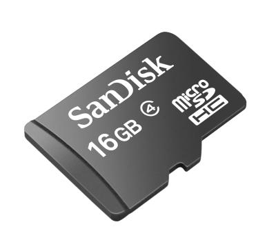 SANDISK SDSDQM-016G-B35 16 GB MICRO SDHC CARD
