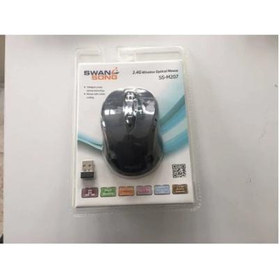 SWAN SONG SS-M207-D KABLOSUZ MOUSE BEYAZ-SİYAH