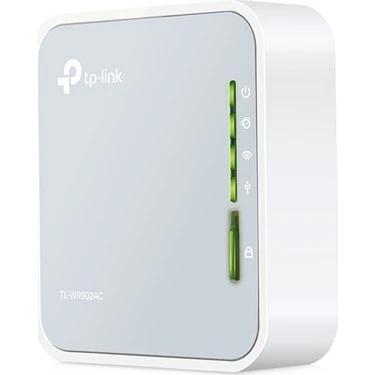 TEŞHİR TP-LİNK TL-WR902AC 750 MBPS AC750 WIRELESS TRAVEL ROUTER