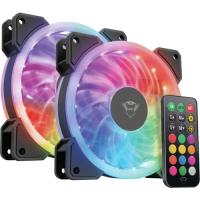 TRUST 22972 GXT 770 RGB AYDINLATMALI 2&amp;#39;Lİ PC KASA FANI