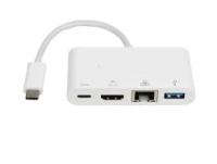 TYPE-C TO 3 IN 1 ( HDMI-USB-TYPE-C) ADAPTÖR