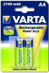 VARTA FOTO ŞARJLI KALEM PİL 2 Lİ 2700MAH 5706-2
