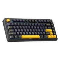 Aula F75 Mekanik Rgb Tkl Gray Switch Kablosuz Makrolu Hot Swap Klavye Siyah
