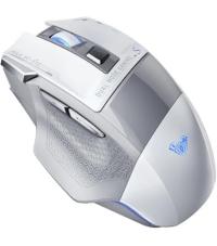 Aula S12 Pro Beyaz Makrolu Ergonomik Optik Kablolu Oyuncu Mouse