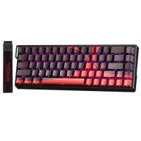 Aula Win68 He Max Manyetik Klavye Rapid Trigger Wing Chun Switch 8000Hz RGB TKL Hot Swap Oyuncu Klavyesi Kırmızı