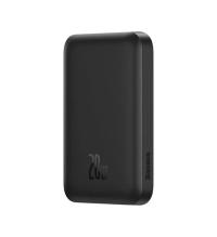 BASEUS MGSAFE MİNİ 20W 6.000 MAH KABLOSUZ ŞARJLI POWERBANK SİYAH