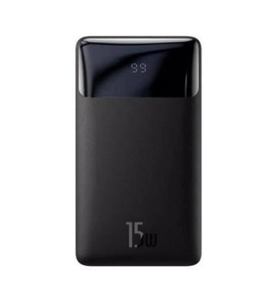 BASEUS POWERBANK BİPOW 15W HIZLI ŞARJ 10000MA LED SİYAH