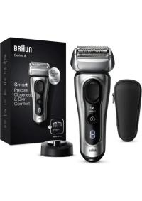 BRAUN BRAUN SERİES 8 8417 ISLAK KURU TIRAŞ MAKİNESİ + ŞARJ STANDI + SEYAHAT ÇANTASI
