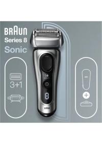 BRAUN BRAUN SERİES 8 8417 ISLAK KURU TIRAŞ MAKİNESİ + ŞARJ STANDI + SEYAHAT ÇANTASI