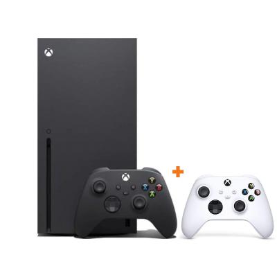 Xbox Series X Siyah 1 TB SSD Oyun Konsolu (ithalatçı Garantili) + Xbox Series 9. Nesil Beyaz 2.Kol