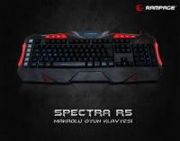 Everest Rampage Spectra R5 Makrolu Oyuncu Klavyesi