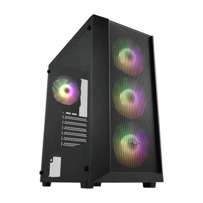 FSP CMT318 RGB TEMPERLİ CAM USB 3.0 E-ATX SİYAH KASA