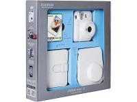 FUJIFILM Instax Mini 12 Bundle Box Anlık Fotoğraf Makinesi Kil Beyazı