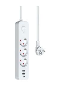 FULLTECH FTR-16 PRİZ 1,8MT USB&amp;#39;Lİ 3&amp;#39;LÜ - 64022