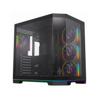 Game In Game Hexa Siyah 7x12cm Argb Fanlı ATX Gaming Akvaryum Kasa