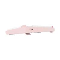 Hawk Gaming HK258 Beyaz-Pembe RGB Membrane Switch Kablolu/Kablosuz Oyuncu Klavyesi