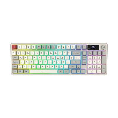 Hawk Gaming HK258 Kırmızı-Haki RGB Membrane Switch Kablolu/Kablosuz Oyuncu Klavyesi
